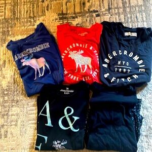 Abercrombie kids ! Gently used girls T shirts. Sizes 13-14
